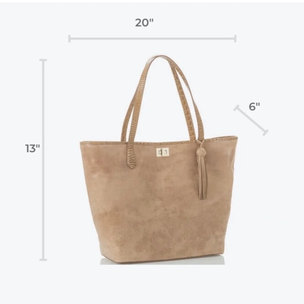 Brahmin Annika Tote-Tan safi - Picture 6 of 6